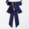 Cuello Flor Estilo Universitario Femenino Uniforme Escolar Niñas Camisa Blanca Lazo Azafata Banco Hotel Atuendo Profesional Corbata de Lazo