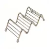 Popular Soporte para Jabón con Forma de W de Acero Inoxidable Creativo para Baño del Hogar Bandeja de Jabón con Drenaje Venta al por Mayor