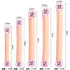 Pênis de Dragão de Cabeça Dupla, Dildo de Cristal Transparente, Plug Anal, Dispositivo Sexy para Masturbação Feminina, Bastão Super Macio para Orgasmo Simulad