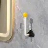 Estante de almacenamiento para scrunchies y diademas de dopamina, gancho para baño sin taladro para accesorios para el cabello, pinzas para el cabello, ligas, estante de almacenamiento para diademas