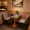 Tienda Sencilla de Té con Leche, Cafetería, Juego de Mesa y Sillas, Restaurante Temático Occidental, Pastelería, Restaurante de Hot Pot, Sofá para Stand Comercial