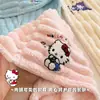 Toalla Sanrio Kuromi Toalla de Terciopelo Candy Toalla de Baño Falda de Baño Gorro para Secar el Cabello Gorro de Ducha Toalla de Terciopelo Coral Venta al por Mayor