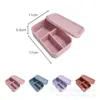 Lonchera de Silicona para Trabajadores de Oficina, Lonchera Apta para Microondas, Ligera, Elegante y Recipiente Conservador de Frescura