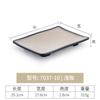 Plato de melamina rectangular restaurante olla caliente plato de restaurante plato para barbacoa plato de plástico para barbacoa plato creativo para sushi comercial