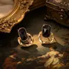 Aretes Geométricos Redondos para Mujer, Diseño Nicho, Aretes de Alta Gama y Elegantes, Nuevos Aretes Retro Populares 2023