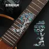 Pegatina para Guitarra Pegatina para Diapasón Patrón Calcomanía para Diapasón Pegatina Tallada Calcomanía para Golpeador de Guitarra Decoración de Guitarra