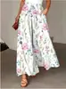 Pantalones de pierna ancha Amazon para mujer 2026 Verano Sueltos de cintura alta con cordón Estilo fino Artístico Versátil Casual Largos Estilo Retro