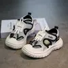 Sandalias de Verano para Niños Modelo Nuevo 2026 Calzado de Malla para Niños Suela Suave Hueca Zapatos Deportivos Ligeros y Transpirables para Niños