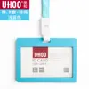 Porta-Cartões Youhe 6612/6611 com Cordão para Cartões de Identificação de Trabalho, Cartões de Identificação de Funcionários e Permissões de Trabalho Plástico Rígido