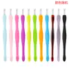 Set de Empujador y Removedor de Cutículas de Doble Punta de Acero Inoxidable para Cuidado de Uñas y Manicura