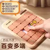 Deli Digital Huarongdao Versión Magnética Jiugongge Sudoku Rompecabezas Deslizante Juguete Educativo Regalo para Niños de Escuela Primaria