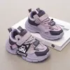 Zapatos de algodón para niñas, nuevo estilo 2025, cómodos y frescos, nuevos zapatos para niños mayores, zapatos tipo dad de niña con dibujos animados, estilo primavera