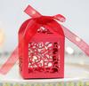 Caja de dulces Xiangyun hueca con láser para bodas, caja dorada de estilo europeo para bodas, caja de dulces de chocolate en stock