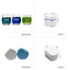 Caja para Dentadura Dental, Caja para Retenedor, Caja para Brackets, Caja de Almacenamiento de Dientes con Malla Tipo Dividido, Caja para Dentadura Completa