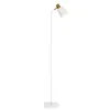 Lámpara de pie nórdica sala de estar dormitorio mesita de noche estudio moderna simple hierro vertical LED blanco y negro lámpara de sofá