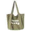 Moda de Verano 2026 Bolso Grande de Hombro Único para Mujer, Bolso Tote Simple para Estudiantes y Viajes Diarios, Negro Ins