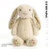 Muñeca Conejo Bonnie Muñeca Linda Conejo de Orejas Caídas Peluche Juguete Agarrador Actividad Regalo Muñeca de Trapo para Niños Venta al por Mayor