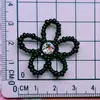 Números de Pedrería Coloridos 100, Cisne, Flor, Abeja, Dijes DIY para Zapatos, Decoraciones para Fundas de Teléfono, Pinzas para el Cabello, Accesorios de Plástico para Ropa
