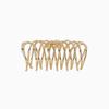 Un estilo gélido metal simple y práctico clip de agarre cantidad de cabello grande pasador cabeza trasera bobina cabello pinza de tiburón para el cabello