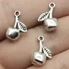 15X10Mm 1.5g Prata Antiga Acessórios para Joias DIY Pingente de Maçã em Liga de Zinco Retrô