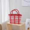 Bolsa Fofa Infantil Bolsa para Embalagem de Presente de Primeiro Aniversário de Bebê Cesta de Vegetais Trançada Cesta Trançada de Nicho