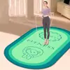 Tapete de Yoga Antiderrapante para Crianças, Uso Doméstico, Tapete Esportivo Espesso para Fitness, Padrão Geométrico, Corda de Pular Antiderrapante, Absorção de Choque, Tapete de Piso com Isolamento Acústico