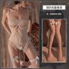 Lencería Sexy, No Necesita Quitarse, Con Aros Push up Pechos Pequeños para Hacerlos Ver Más Grandes en la Cama, Camisa Pajama de Tentación Vergonzosa 8914