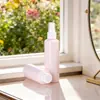Frasco Borrifador de Luxo 100ml para Tônico de Maquiagem, Frasco de Plástico PET, Frasco Portátil com Borrifo Fino Hidratante Recarregável