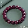 Atacado de Pulseiras de Contas Estilo Antigo, Pulseiras de Madeira de Círculo Único para Homens e Mulheres, Contas de Oração Budistas de Redwood, Venda Direta do Fabricante