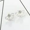 Moda simples versão coreana de brincos de zircônia pérola feminino temperamento versátil de ponta diário para o trabalho brincos atacado