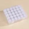 Frasco de Armazenamento de Miçangas 30ml Grande Capacidade 221 Cores Separador de Miçangas Frasco Vazio Conjunto de Caixa de Armazenamento Plástica Transparente Atacado