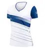 Nuevo Estilo Transfronterizo Deportes al Aire Libre Casual Tenis de Mesa Bádminton Tenis Voleibol Ropa de Secado Rápido Transpirable Unisex Manga Corta Logotipo Personalizado