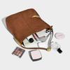Bolso Retro Casual de Axila de Gran Capacidad para Mujer 2025 Nuevo Bolso Tote de Moda Esmerilado Nicho para Viajero Urbano Bolso de Hombro