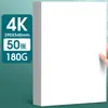 4K Branco Cartão Branco Holandês A4 Marcador Colorido Lápis Papel para Pintura Jornal Manuscrito Estudante Livro de Pintura Artística Atacado