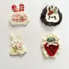 Nuevos Parches de Bordado de Encaje de Gato y Conejo para Ropa Infantil Accesorios de Ropa para Niñas DIY Materiales