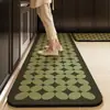 Tapetes de Chão de Cozinha Desenho Animado, Tapetes de Chão de Lama Diatomácea Domésticos, Tapetes de Chão Absorventes de Água e Óleo, Tapetes Antiderrapantes Resistentes a Manchas e de Fácil Cuidado Atacado