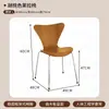 Cafetería estilo medieval Combinación de mesa y silla de tablero oceánico Tienda de postres de té con leche Restaurante coreano Mesa cuadrada pequeña de madera maciza Comercial