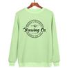 Sudadera de cuello redondo con estampado Go de Boobery Brewing de Mamá Europea y Americana, Sudadera Versátil para Mujer
