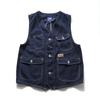 Chaleco de trabajo multibolsillos para hombre, marca de moda europea y americana, estilo Harajuku, holgado, sin mangas