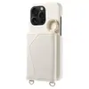 Adecuado para Google Pixel9Apro Funda de Teléfono Móvil Acolchada Pequeña Fragancia Dividida con Hebilla de Anillo de Diamante Funda de Teléfono Móvil con Espejo