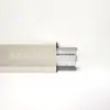 Rodapé de Encaixe em Liga de Alumínio, Estilo Diamante Espessado, Instalação Rápida, Cobertura de Vão Grande de 1,5 cm, À Prova d'Água e Resistente à Umidade