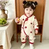 Macacão Bebê 2026 Novo Macacão 100% Algodão Unissex Body Manga Longa para Bebê Roupas Fofas de Desenho Borboleta