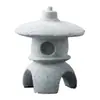 Aquário plantas aquáticas terrário tanque de musgo decoração paisagem lanterna de pedra japonesa ornamento de paisagem esconderijo de caverna para bonsai