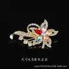 Broche de Textura Estilo Coreano para Mujer, Broche de Aleación de Alta Gama, Corsage de Lujo Ligero, Nicho, Incrustado de Diamantes, Pin Fijo Antideslizante, Decoración Grande para Ropa
