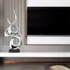 Adornos para Sala de Estar Grandes de Piso Decoraciones para el Hogar Oficina de Gama Alta Lujo Ligero Gabinete de TV de Gama Alta Inauguración de Casa Casa Nueva