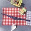 Tubibi Ropa de Muñeca Hecha en Casa Accesorios DIY para Ropa Bufanda Bufanda Estilo Japonés Lunares Elegante Cuello con Lazo