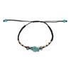 Amazon Explosiones Pulsera de Tortuga Europea y Americana Bohemia con Cuentas Turquesa Tortuga Pequeña Pulsera Tejida Pulsera