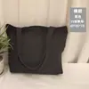 Bolso de lona pintado a mano para niños, copia de graffiti, bolso de hombro, simple, casual, moda, bolsa de compras tote en stock