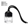 Adornos Colgantes de Vidrio para Ambientador de Coche al por Mayor, Botellas de Fragancia para Baño, Decoraciones de Fragancia para Salida de Aire del Hogar, Botellas Vacías
