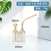 Cachimba Portátil Mini Ecológica Saludable Filtrada por Agua Enfriador Simple Antigua de Cobre para Hombres Venta Directa